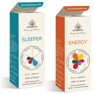 Sleeper, Energy, CBD Kalpljice, CBD Drops, Hempethica