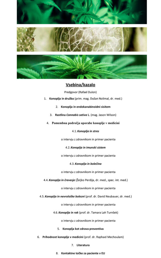 Cannabis in medicine – how cannabis can help us achieve better health and wellbeing | Hempethica | Drops of Nature Hemp in Medicine: Table of Contents | Hempethica | Drops of Nature