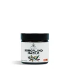 A pomada de cânhamo hidrata e perfuma a pele. Cosméticos naturais amigos da pele Hempethica.