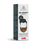 Óleo de barba Oil Mighty. Deixa a barba, o bigode e a pele agradavelmente hidratados e perfumados. Cosméticos naturais amigos da pele da Hempethica.