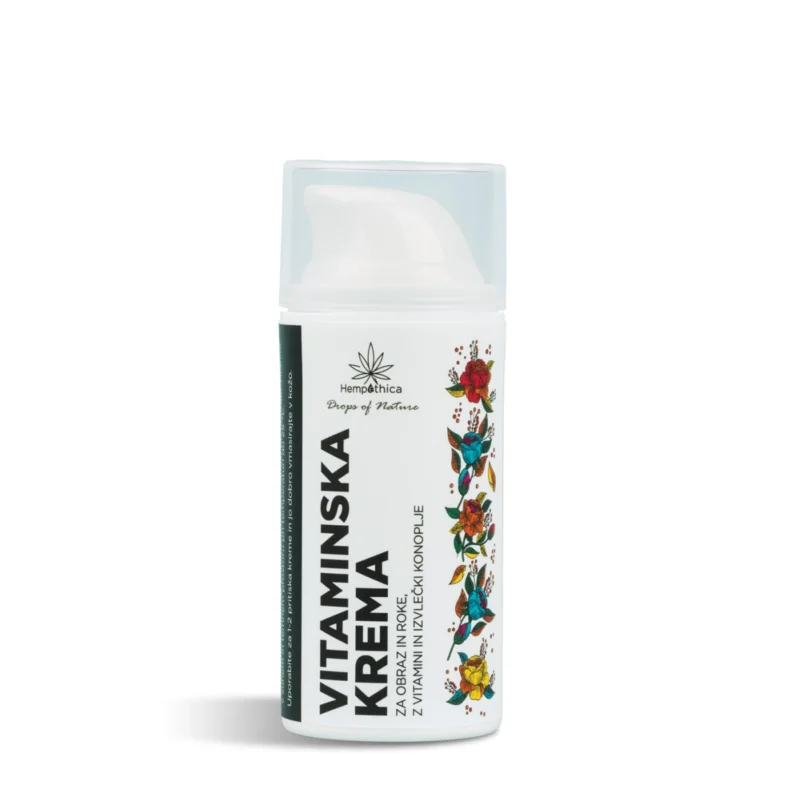 Hempethica Vitamin Cream leaves your skin pleasantly moisturised and fragranced. A natural cosmetic that is kind to the skin.