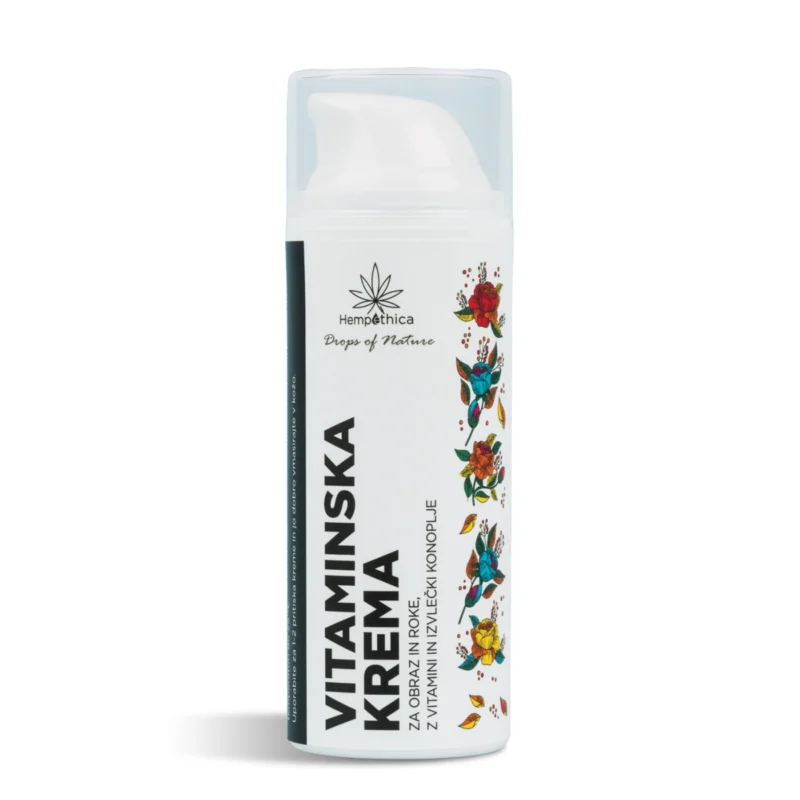 Hempethica | Hempethica | Drops of Nature Vitaminska krema Hempethica kožo prijetno navlaži in odišavi. Koži prijazna naravna kozmetika.