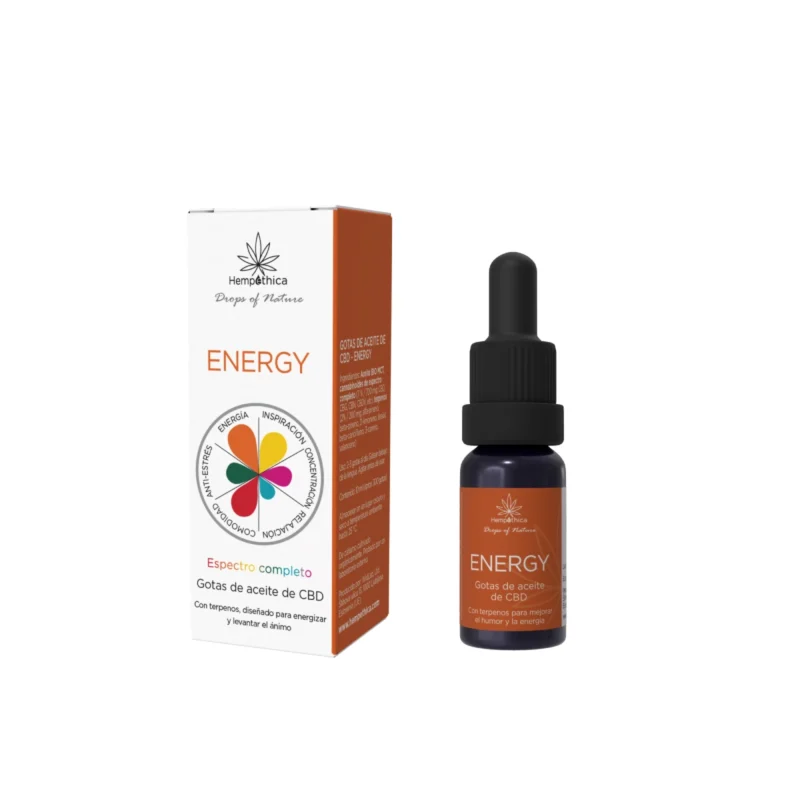 Hempethica | Hempethica | Drops of Nature ENERGIA - Gotas de cânhamo para um maior bem-estar